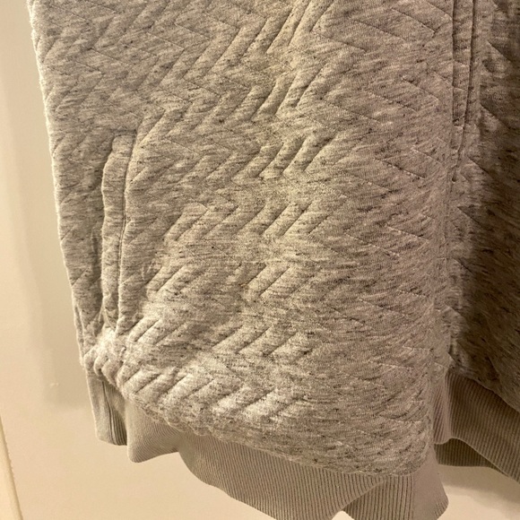 NWT Merona gray hooded vest with Sherpa lining XXL - Picture 3 of 8